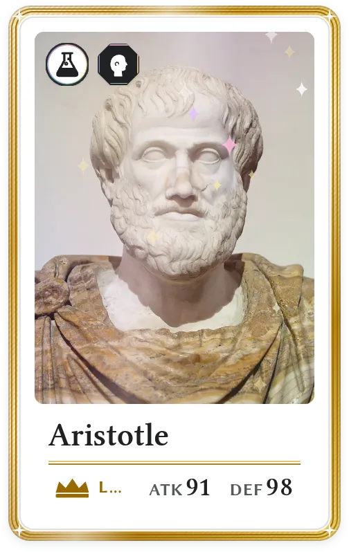 Aristotle, Legendary, ATK 91, DEF 98