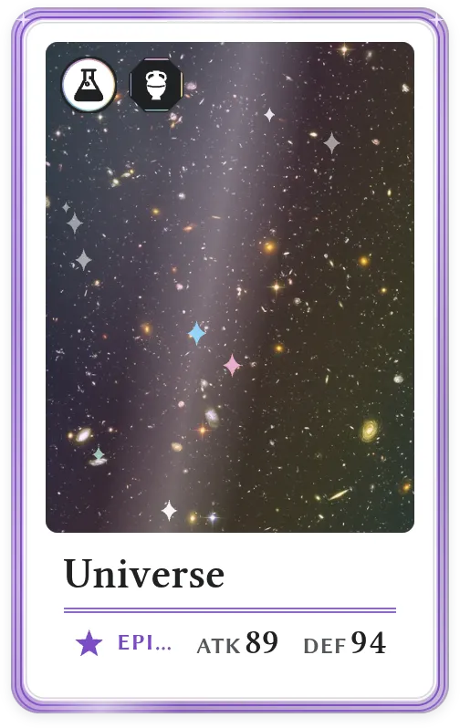 Universe, Epic, ATK 89, DEF 94