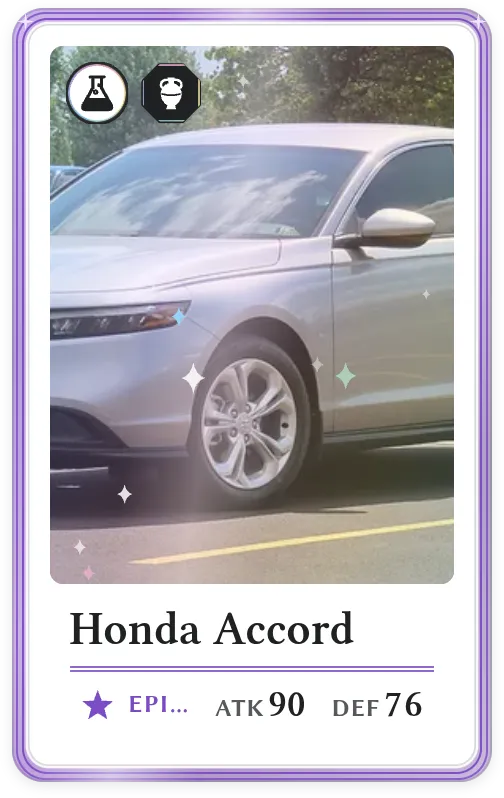 Honda Accord, Epic, ATK 90, DEF 76