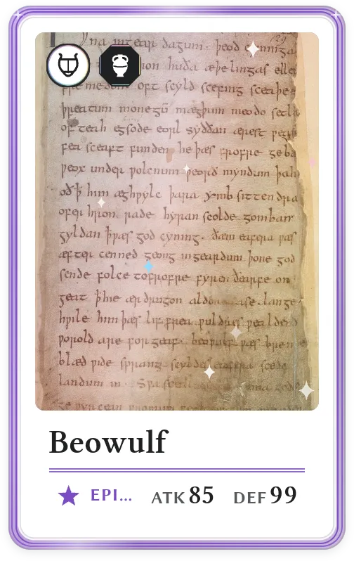 Beowulf, Epic, ATK 85, DEF 99