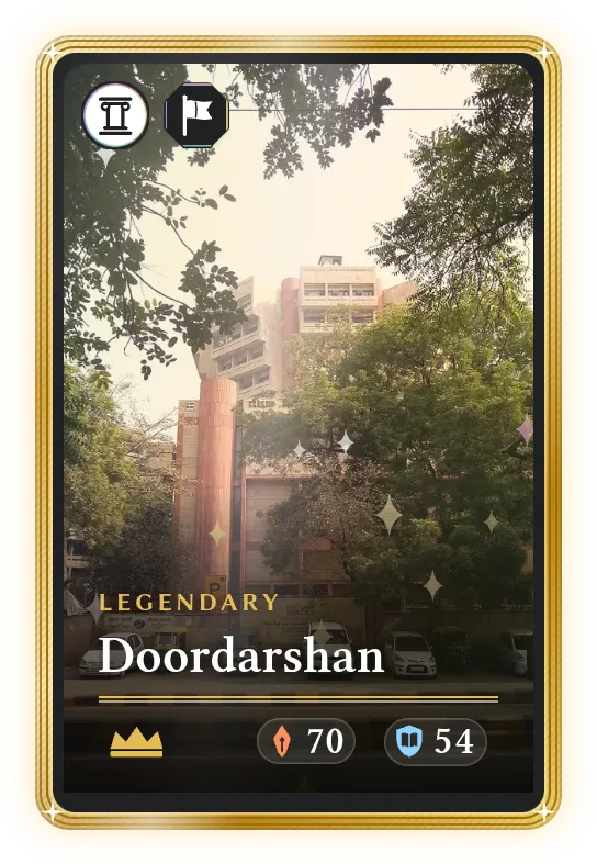 Doordarshan, Legendary, ATK 70, DEF 54
