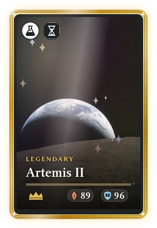 Artemis II, Legendary, ATK 89, DEF 96