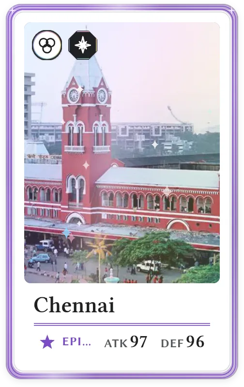 Chennai, Epic, ATK 97, DEF 96