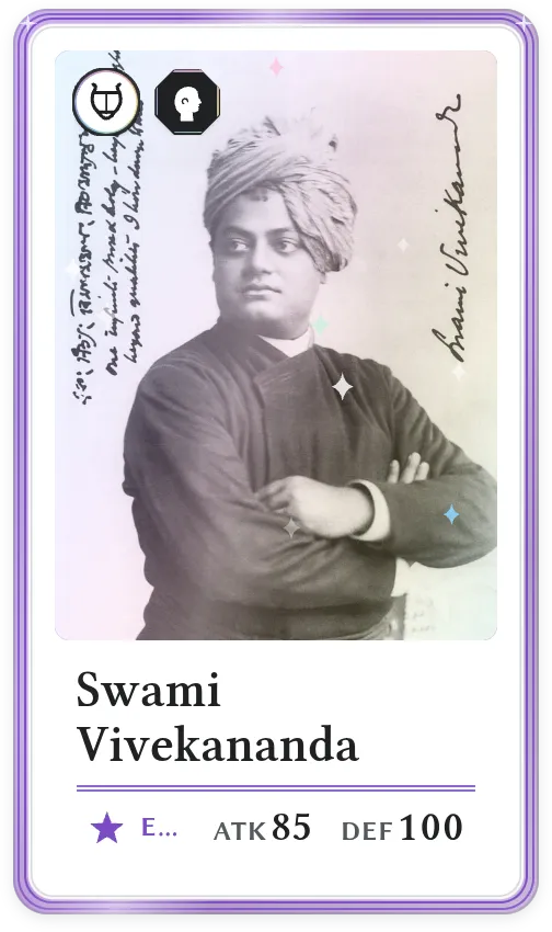 Swami Vivekananda, Epic, ATK 85, DEF 100