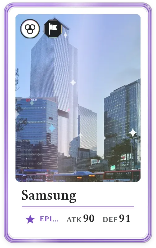 Samsung, Epic, ATK 90, DEF 91