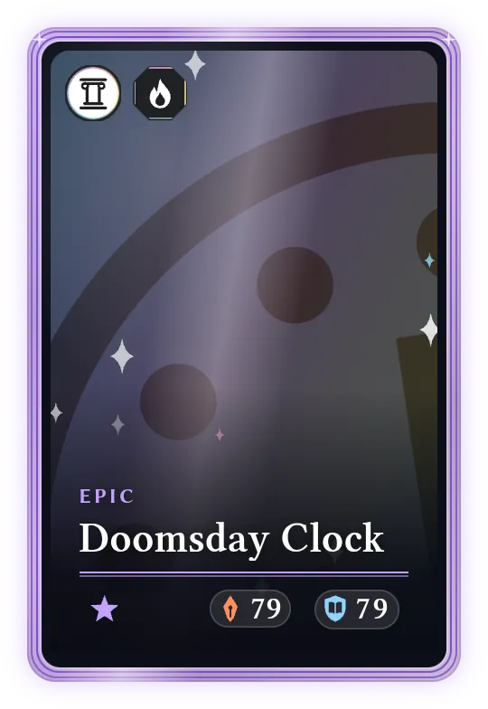 Doomsday Clock, Epic, ATK 79, DEF 79