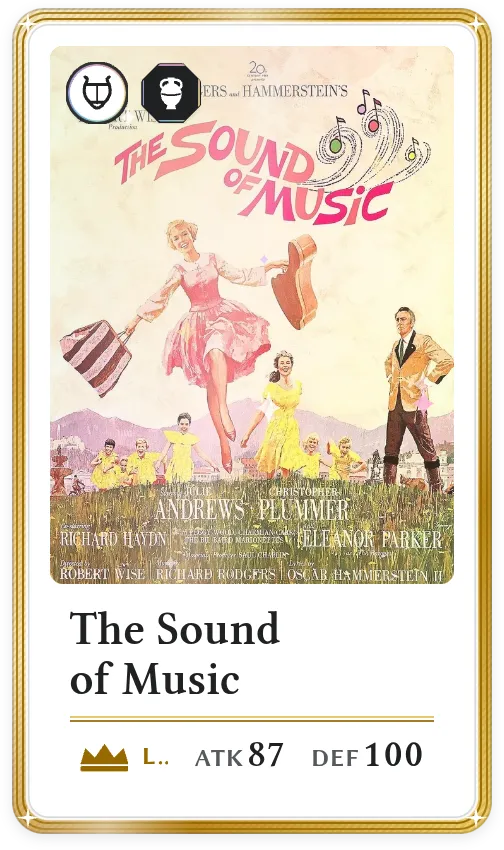 The Sound of Music, Legendary, ATK 87, DEF 100