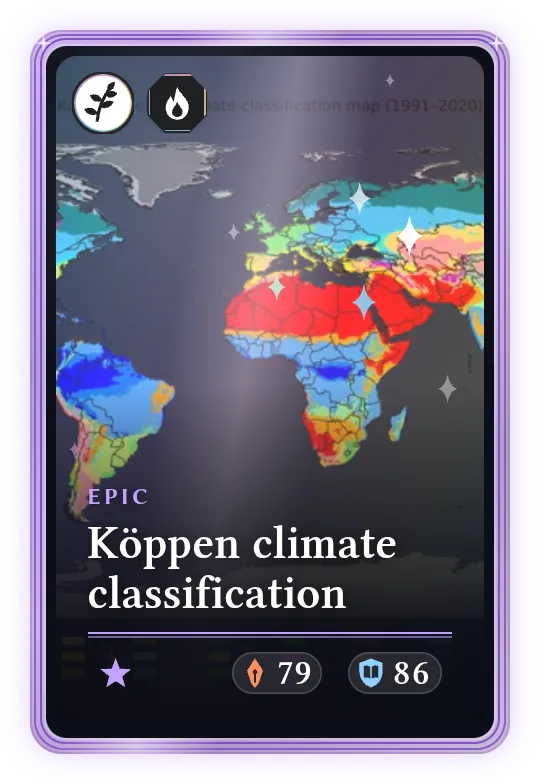 Köppen climate classification, Epic, ATK 79, DEF 86