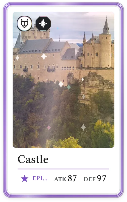 Castle, Epic, ATK 87, DEF 97
