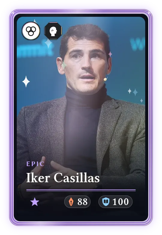 Iker Casillas, Epic, ATK 88, DEF 100