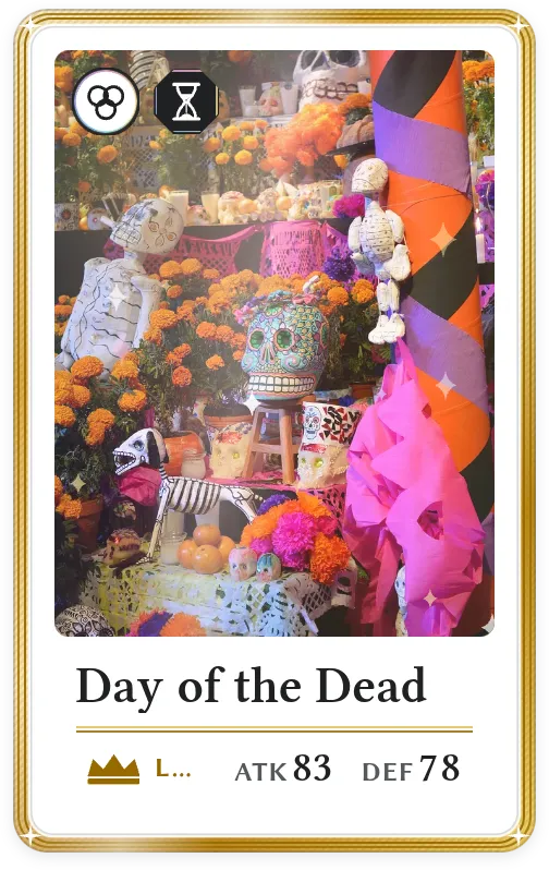 Day of the Dead, Legendary, ATK 83, DEF 78