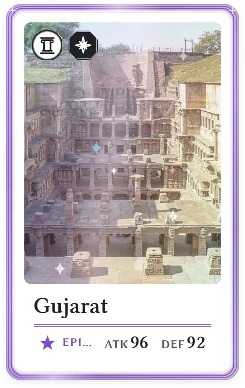 Gujarat, Epic, ATK 96, DEF 92