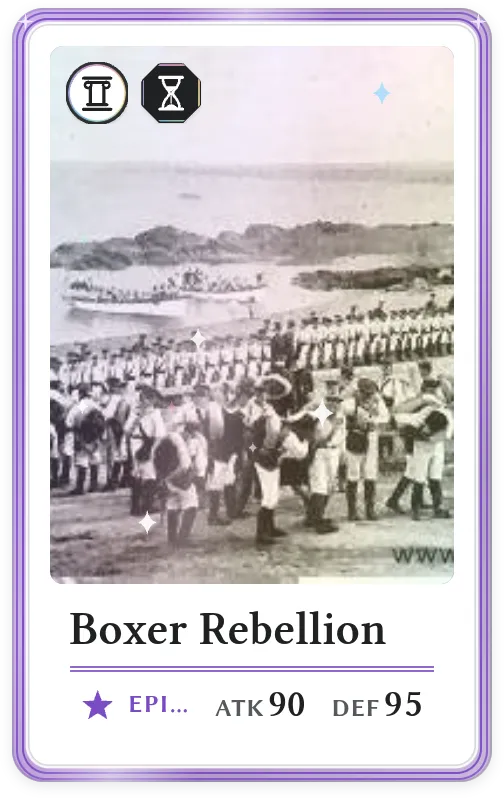 Boxer Rebellion, Epic, ATK 90, DEF 95