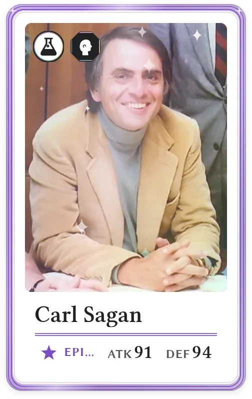 Carl Sagan, Epic, ATK 91, DEF 94