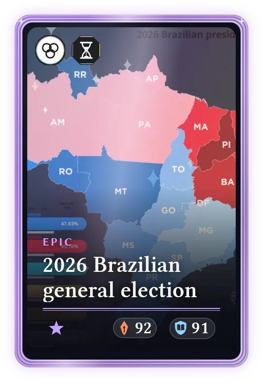 2026 Brazilian general election, Epic, ATK 92, DEF 91