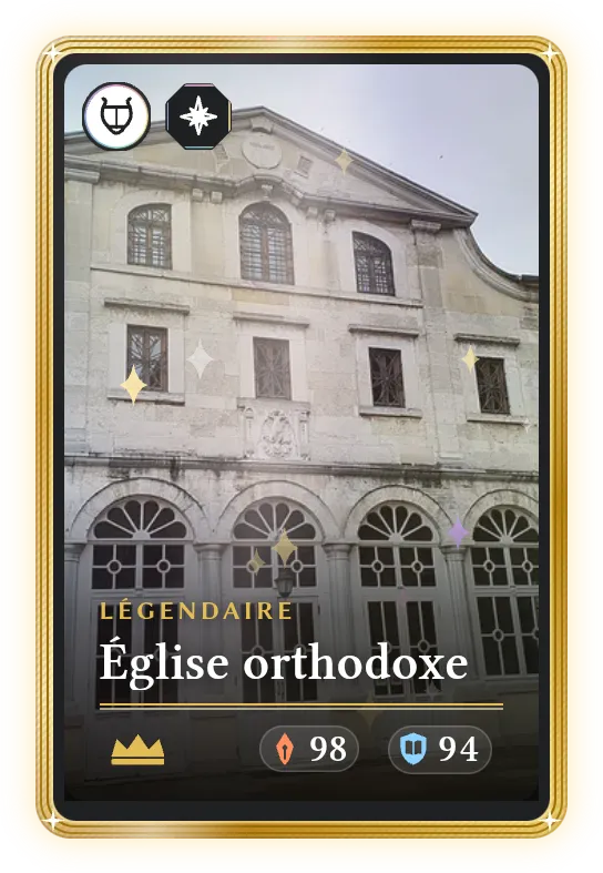Église orthodoxe, Légendaire, ATK 98, DEF 94