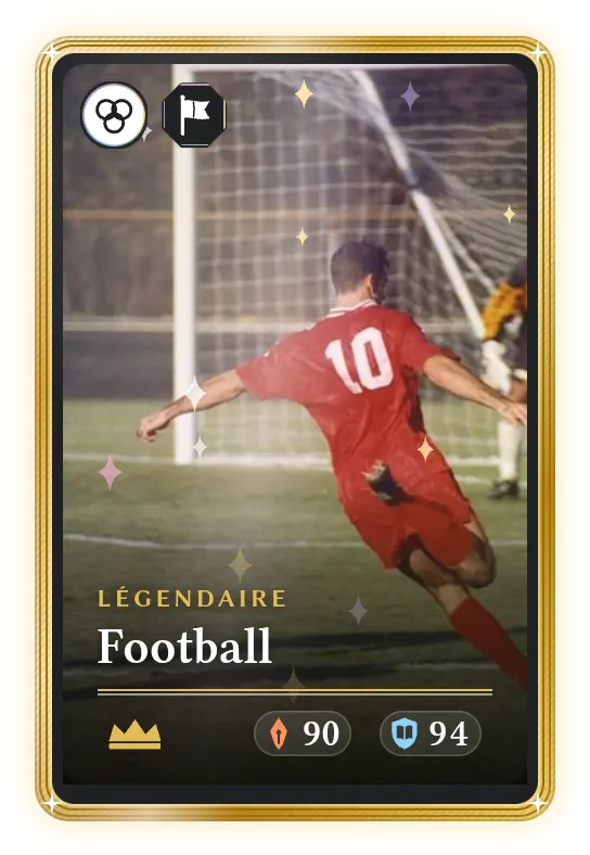 Football, Légendaire, ATK 90, DEF 94