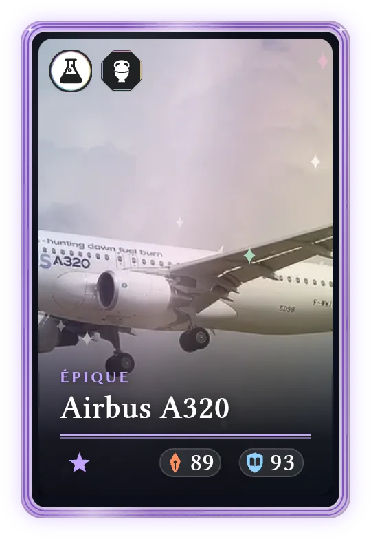 Airbus A320, Épique, ATK 89, DEF 93