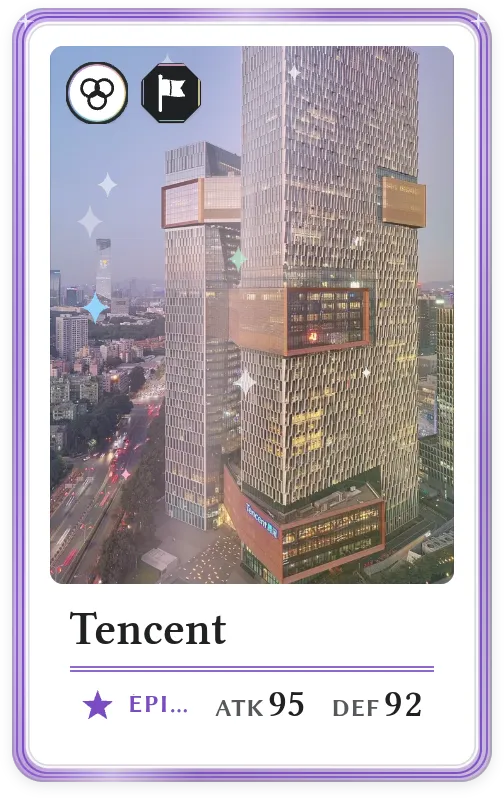 Tencent, Épique, ATK 95, DEF 92