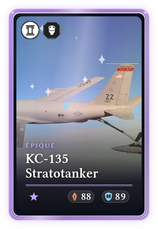 KC-135 Stratotanker, Épique, ATK 88, DEF 89