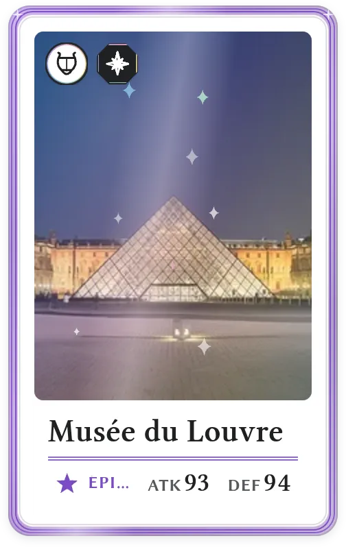 Musée du Louvre, Épique, ATK 93, DEF 94