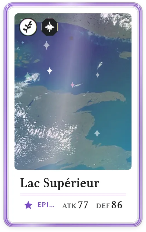 Lac Supérieur, Épique, ATK 77, DEF 86