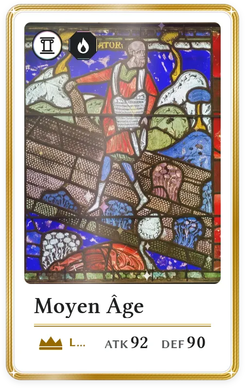 Moyen Âge, Légendaire, ATK 92, DEF 90