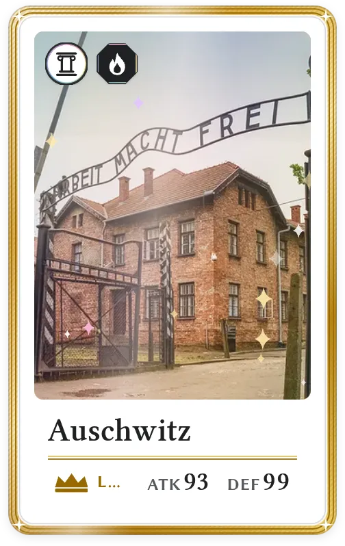 Auschwitz, Légendaire, ATK 93, DEF 99