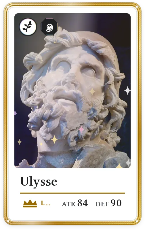 Ulysse, Légendaire, ATK 84, DEF 90