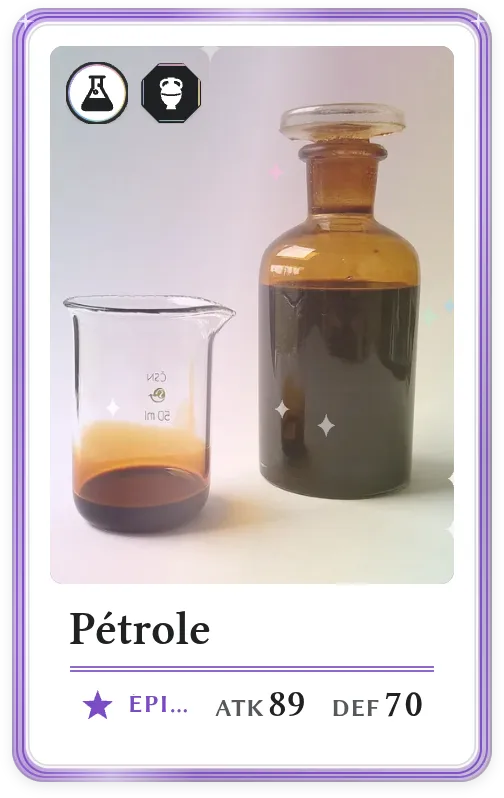 Pétrole, Épique, ATK 89, DEF 70