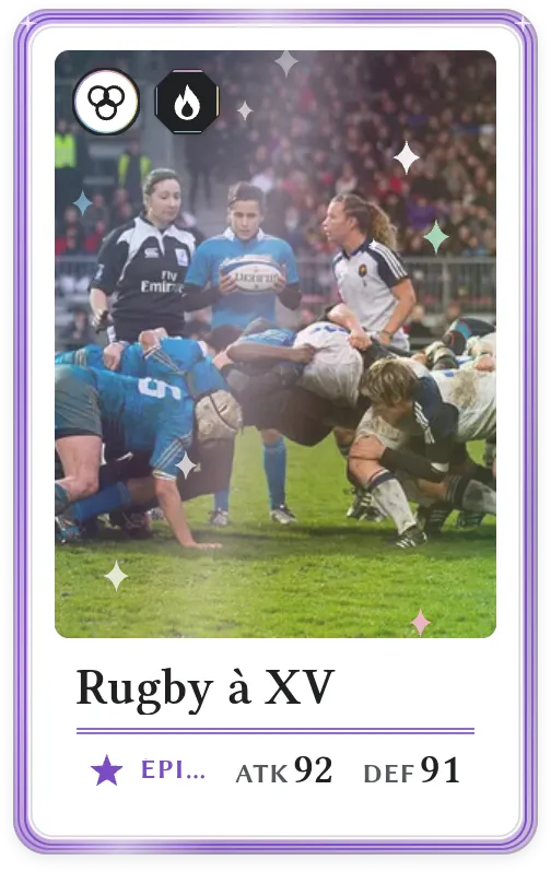 Rugby à XV, Épique, ATK 92, DEF 91