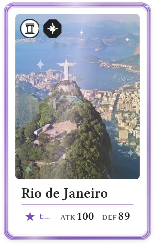 Rio de Janeiro, Épique, ATK 100, DEF 89