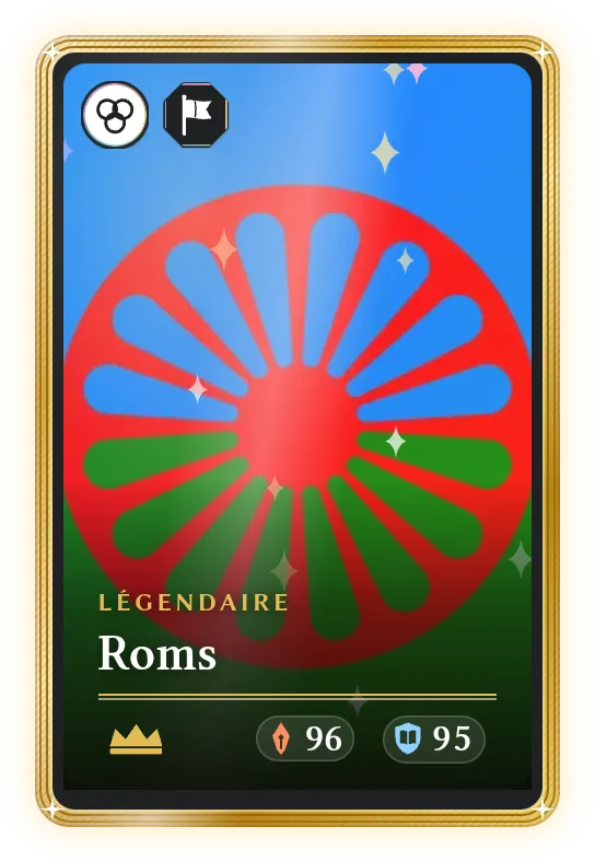 Roms, Légendaire, ATK 96, DEF 95