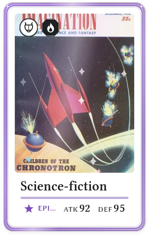 Science-fiction, Épique, ATK 92, DEF 95