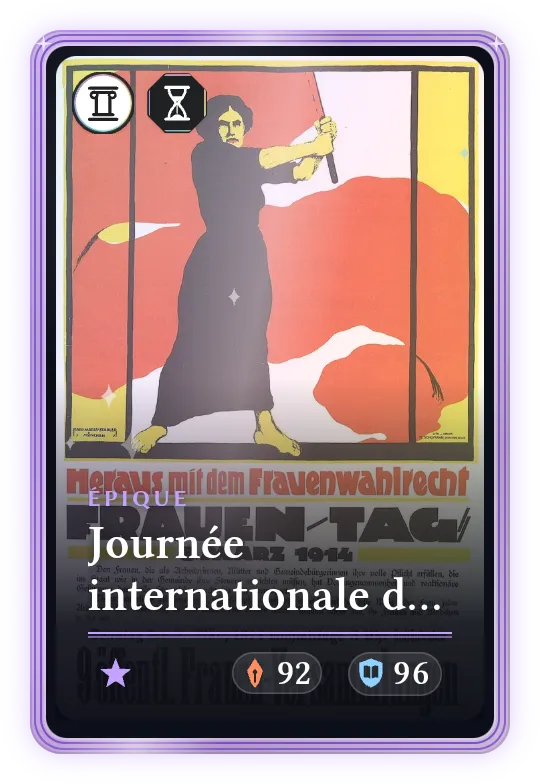 Journée internationale des femmes, Épique, ATK 92, DEF 96