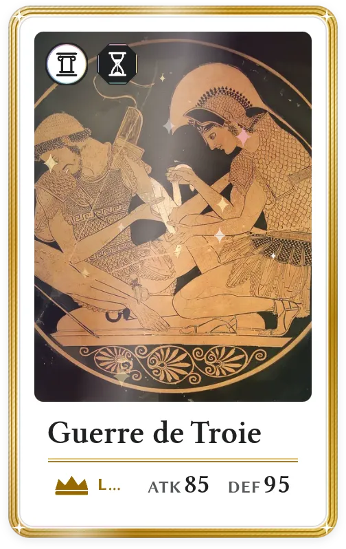 Guerre de Troie, Légendaire, ATK 85, DEF 95