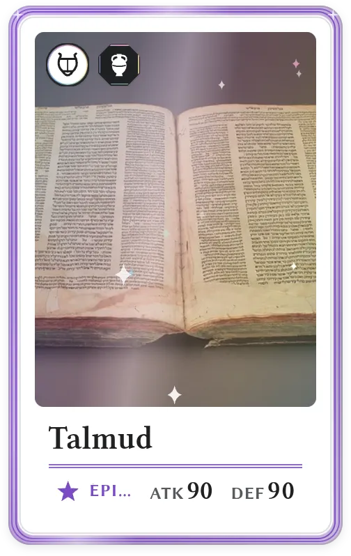 Talmud, Épique, ATK 90, DEF 90