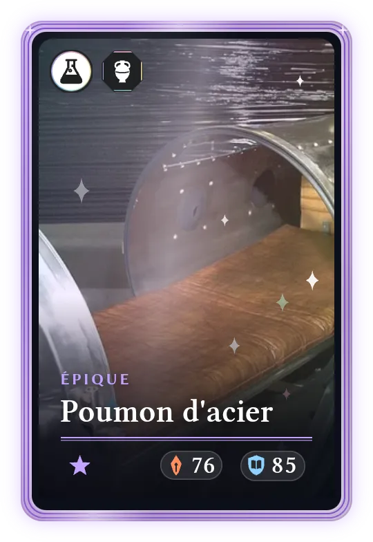 Poumon d'acier, Épique, ATK 76, DEF 85