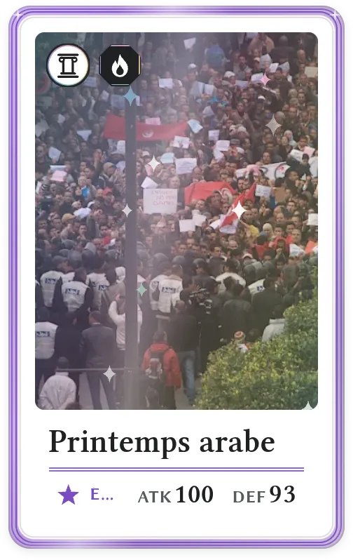 Printemps arabe, Épique, ATK 100, DEF 93