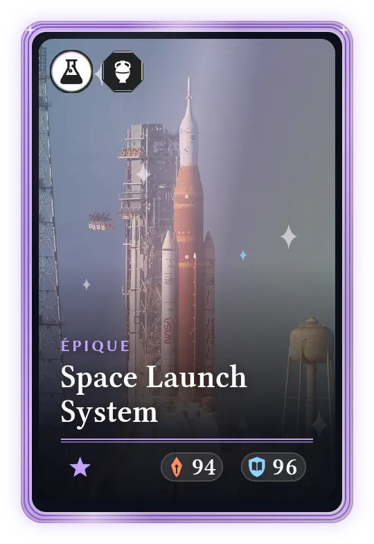 Space Launch System, Épique, ATK 94, DEF 96