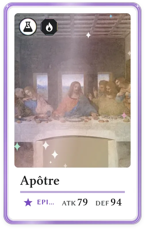 Apôtre, Épique, ATK 79, DEF 94