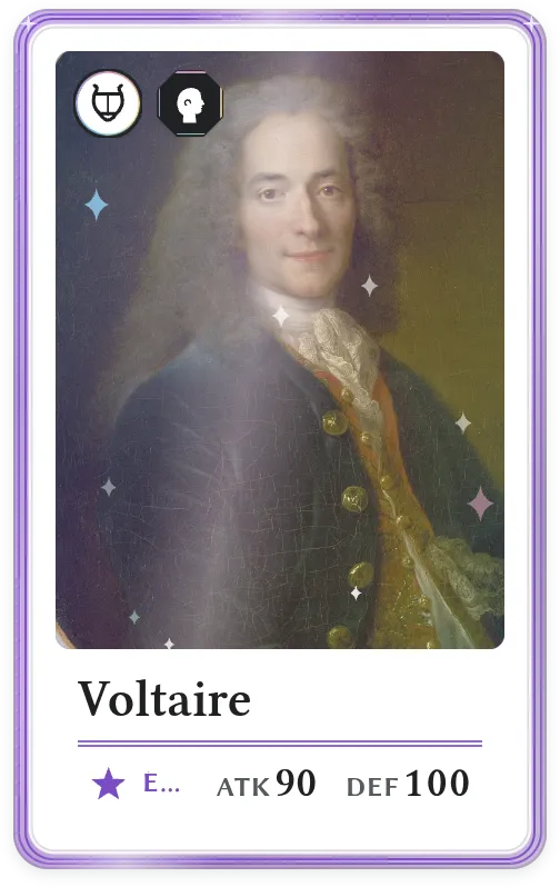 Voltaire, Épique, ATK 90, DEF 100