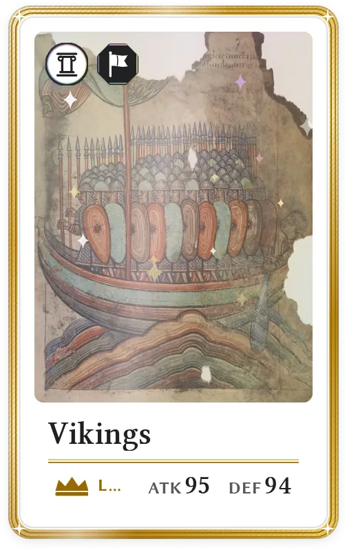Vikings, Légendaire, ATK 95, DEF 94