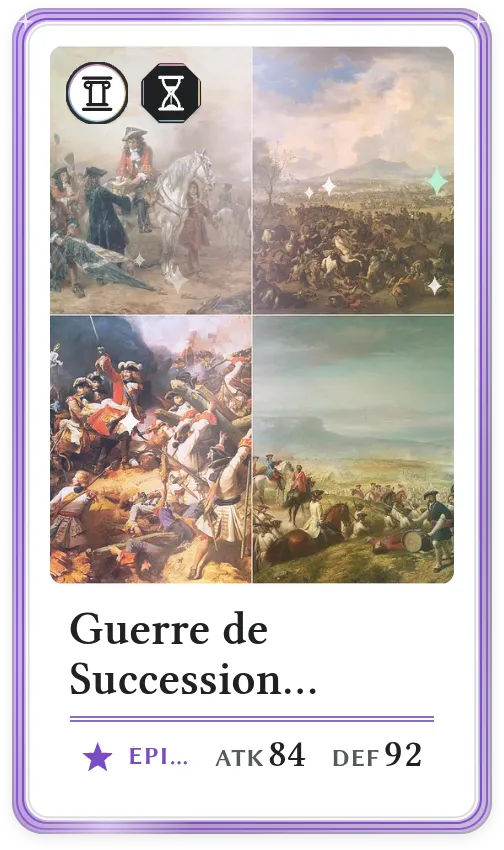 Guerre de Succession d'Espagne, Épique, ATK 84, DEF 92
