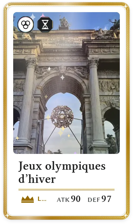 Jeux olympiques d’hiver, Légendaire, ATK 90, DEF 97