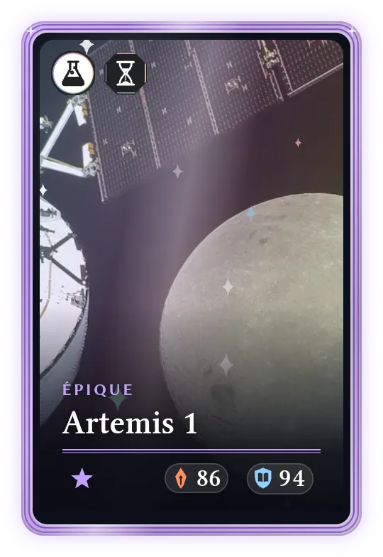 Artemis 1, Épique, ATK 86, DEF 94