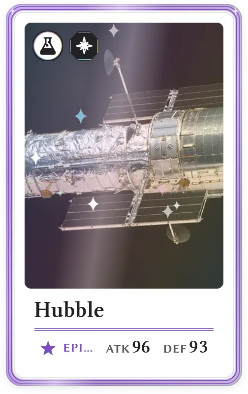 Hubble, Épique, ATK 96, DEF 93
