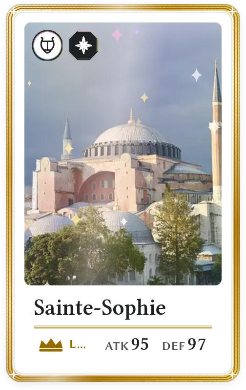 Sainte-Sophie, Légendaire, ATK 95, DEF 97