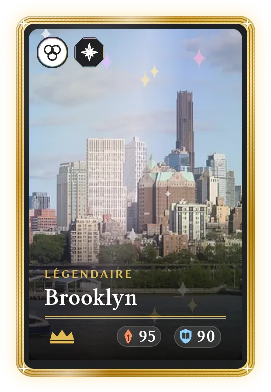 Brooklyn, Légendaire, ATK 95, DEF 90