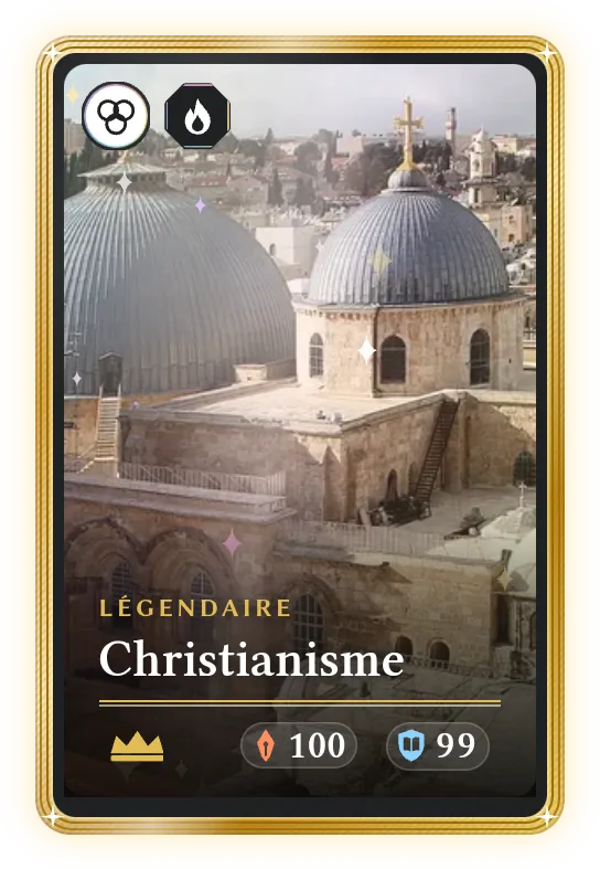 Christianisme, Légendaire, ATK 100, DEF 99